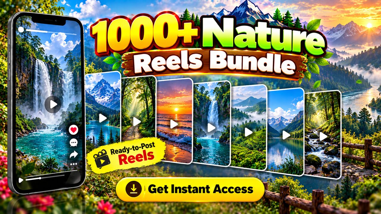 1000+ Nature Reels cover
