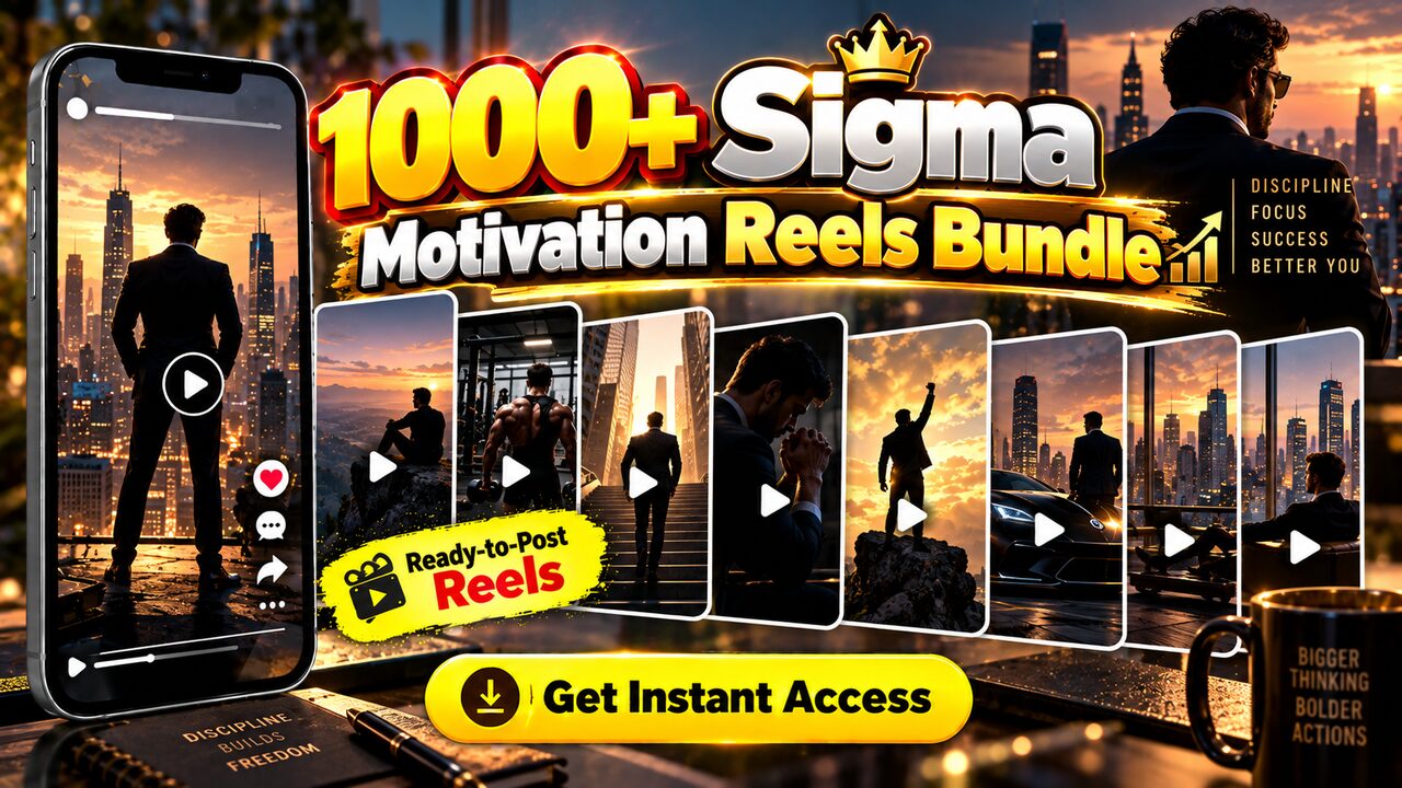 1000+ Sigma Motivation Reels cover